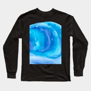 watercolor stain Long Sleeve T-Shirt